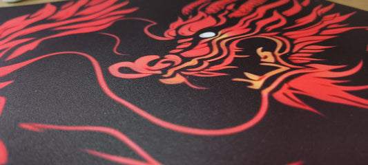 Gaming Mouse Mat (Red Dragon) Prodigi